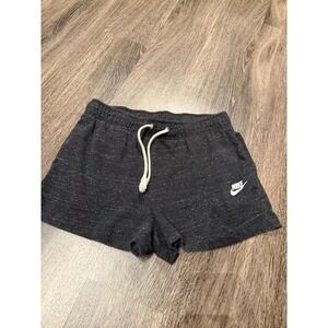 Nike Sportswear Gym Vintage Shorts Womens Medium Charcoal Grey CJ1826-010